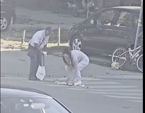 Kad se jabuke raspu, a neko ipak zastane (video)