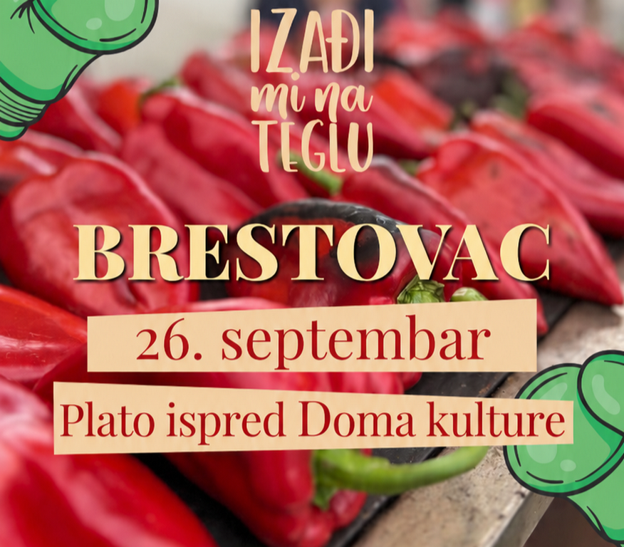 Takmičenje „Izađi mi na teglu“ 26. septembra u Brestovcu