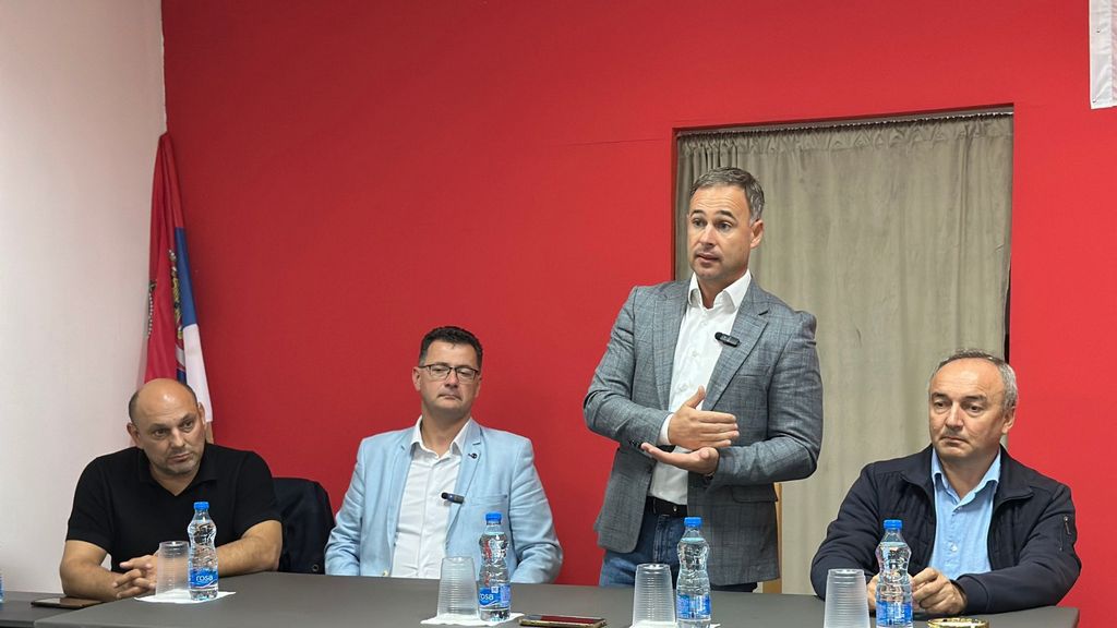 Aleksić u Vranju: Izbori 25. oktobra su referendum o budućnosti Srbije