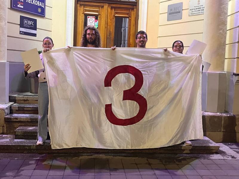 Studentska lista – „Studenti pobeđuju” obezbedila 372 obučena kontrolora za svih 186 biračkih mesta u Leskovcu